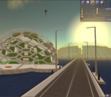 virtual floating city