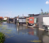Floating houses in Leidsche Rijn