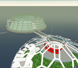 virtual floating city