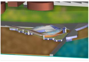 Eigen ontwerp strandstadion