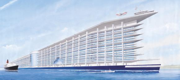 artist impression Freedom Ship